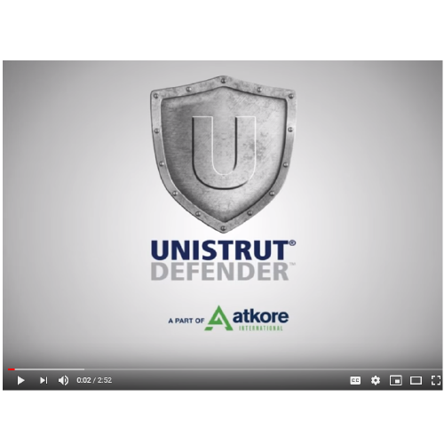 Unistrut Defender Video