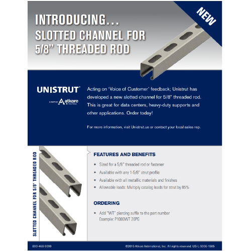 Slotted Channel - WT